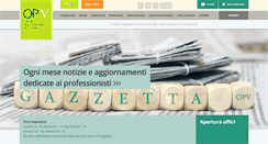 Desktop Screenshot of ordinepsicologiveneto.it