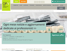 Tablet Screenshot of ordinepsicologiveneto.it